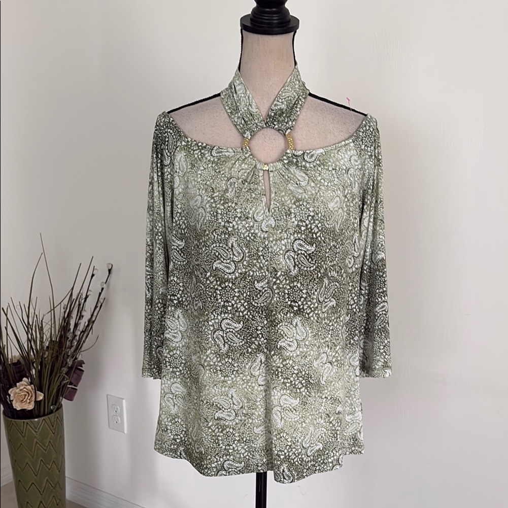 Michael Kors Medium Cold Shoulder Shirt 684